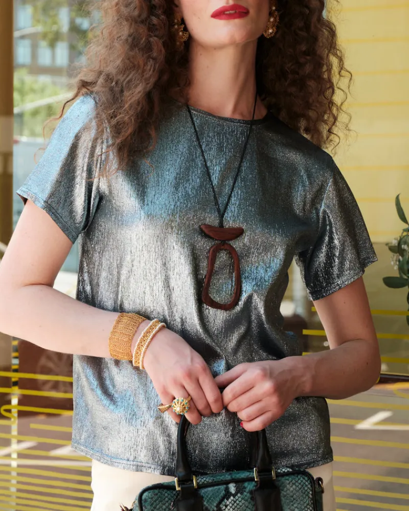 Frances Valentine Adli Wood Pendant> Jewelry