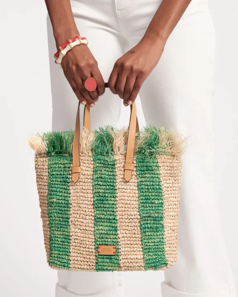 Frances Valentine Alfie Fringe Tote> Basket Bags