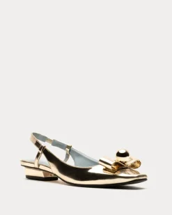 Frances Valentine Aubrey Slingback Flat> Flats