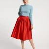Frances Valentine Barbara Gathered Midi Skirt> Skirts & Shorts