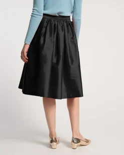 Frances Valentine Barbara Gathered Midi Skirt><noscript><img width=
