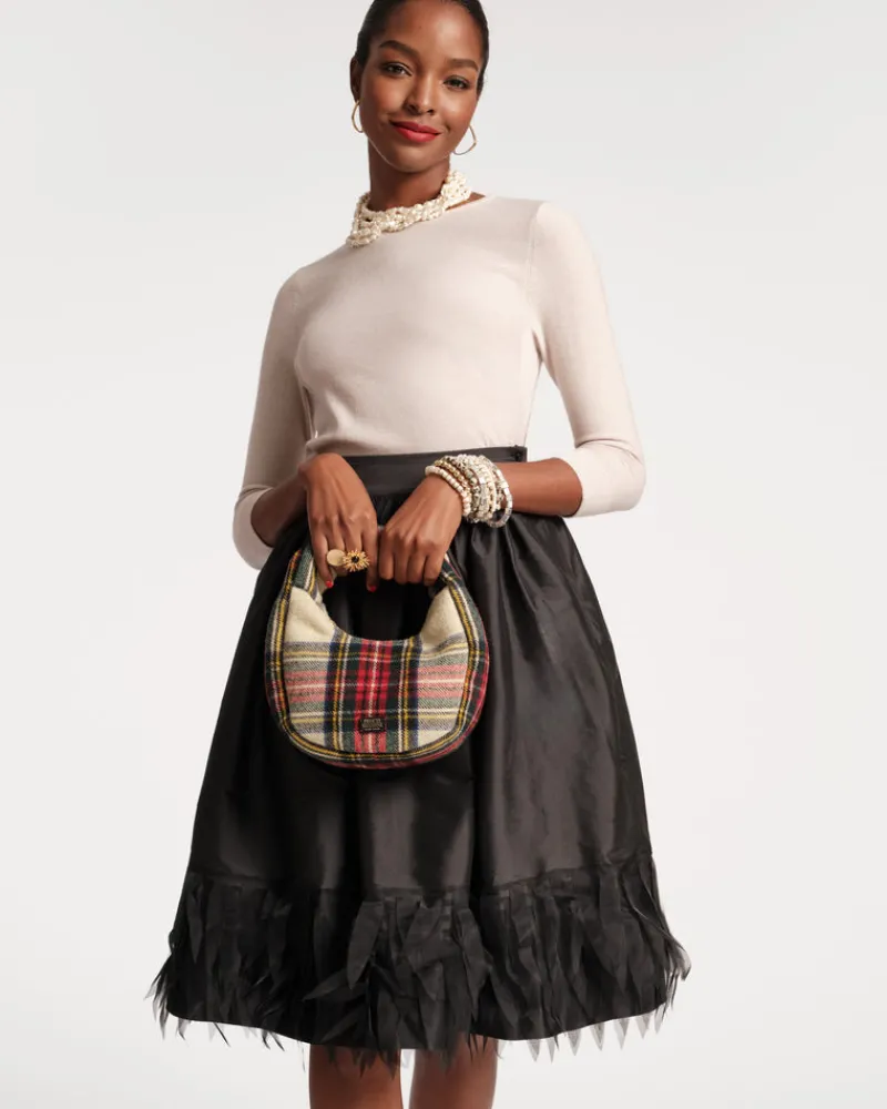 Frances Valentine Barbara Midi Feather Skirt> Skirts & Shorts