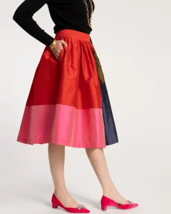Frances Valentine Barbara Midi Skirt><noscript><img width=