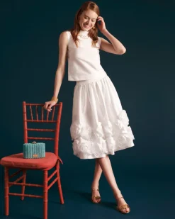 Frances Valentine Barbara Skirt Flowers> Skirts & Shorts