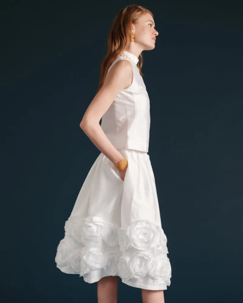 Frances Valentine Barbara Skirt Flowers> Skirts & Shorts