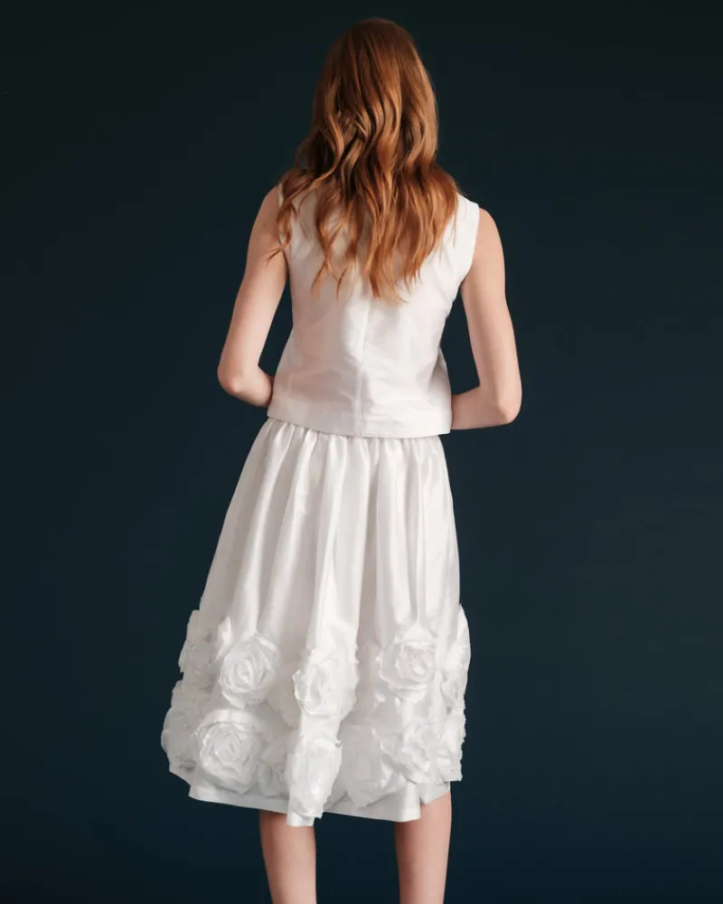 Frances Valentine Barbara Skirt Flowers> Skirts & Shorts