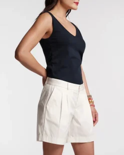 Frances Valentine Benny Pleated Short><noscript><img width=