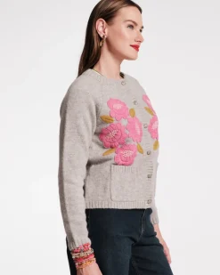 Frances Valentine Bouquet Flower Cardigan> Sweaters