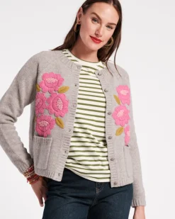 Frances Valentine Bouquet Flower Cardigan><noscript><img width=