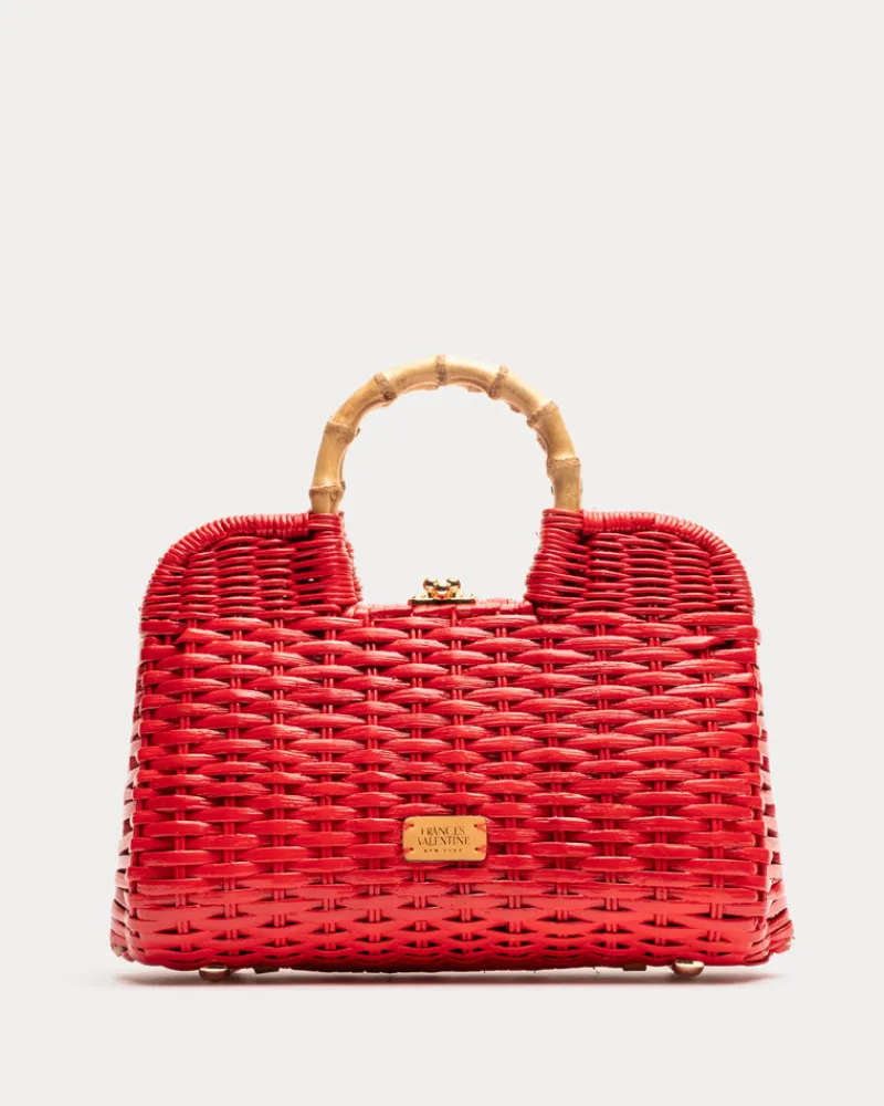 Frances Valentine Buzzy Basket Wicker> Basket Bags