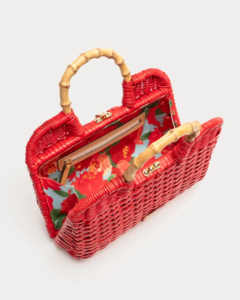 Frances Valentine Buzzy Basket Wicker> Basket Bags