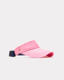 Frances Valentine Cotton Visor> Hats & Scarves