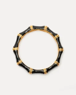 Frances Valentine Enamel Bamboo Bangle Bracelet> Jewelry