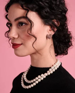 Frances Valentine Esen Earrings Pink> Jewelry