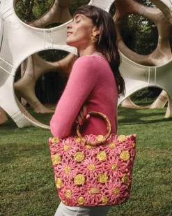 Frances Valentine Flora Tote> Crossbody Bags | Basket Bags
