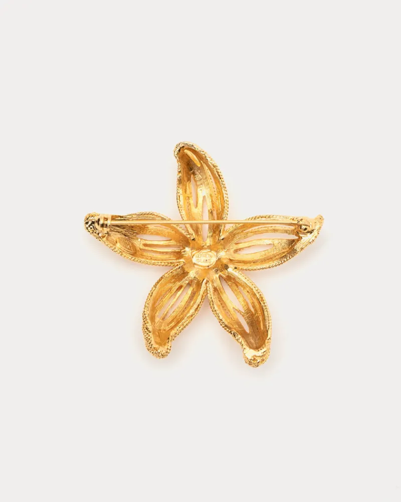 Frances Valentine Gold Starfish Brooch> Jewelry