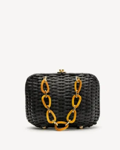 Frances Valentine Hen Wicker Basket> Basket Bags