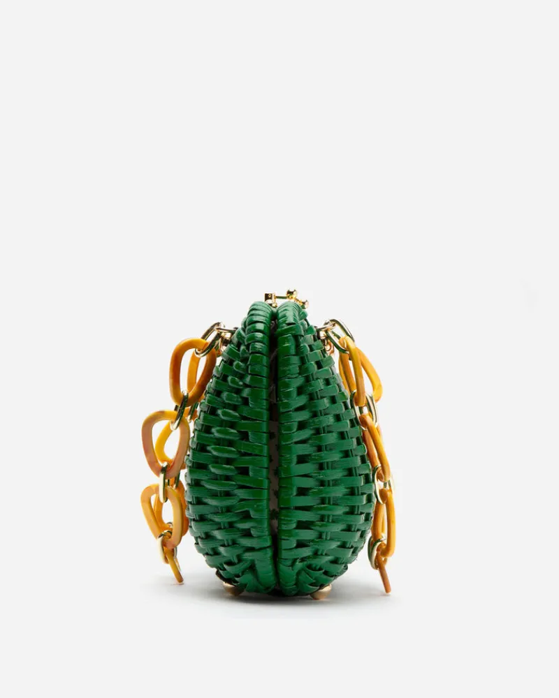 Frances Valentine Hen Wicker Basket> Basket Bags