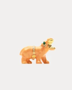 Frances Valentine Hippo Brooch><noscript><img width=