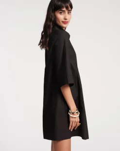 Frances Valentine Isla Pleated Mini Shirtdress><noscript><img width=