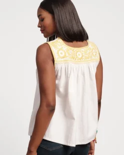 Frances Valentine Jess Floral Embroidery Top><noscript><img width=
