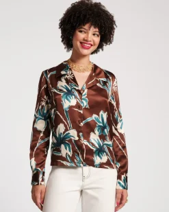 Frances Valentine Katherine Silk Blouse> Tops