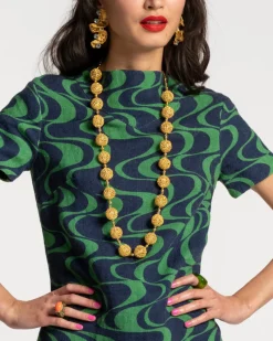Frances Valentine Large Crochet Spheres Necklace> Jewelry
