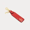Frances Valentine Logo Keychain> Small Leather Goods | Small Leather Goods