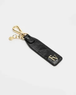 Frances Valentine Logo Keychain> Small Leather Goods | Small Leather Goods