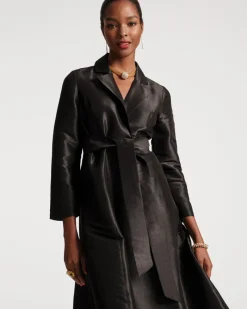 Frances Valentine Lucille Dupioni Wrap Dress> Dresses