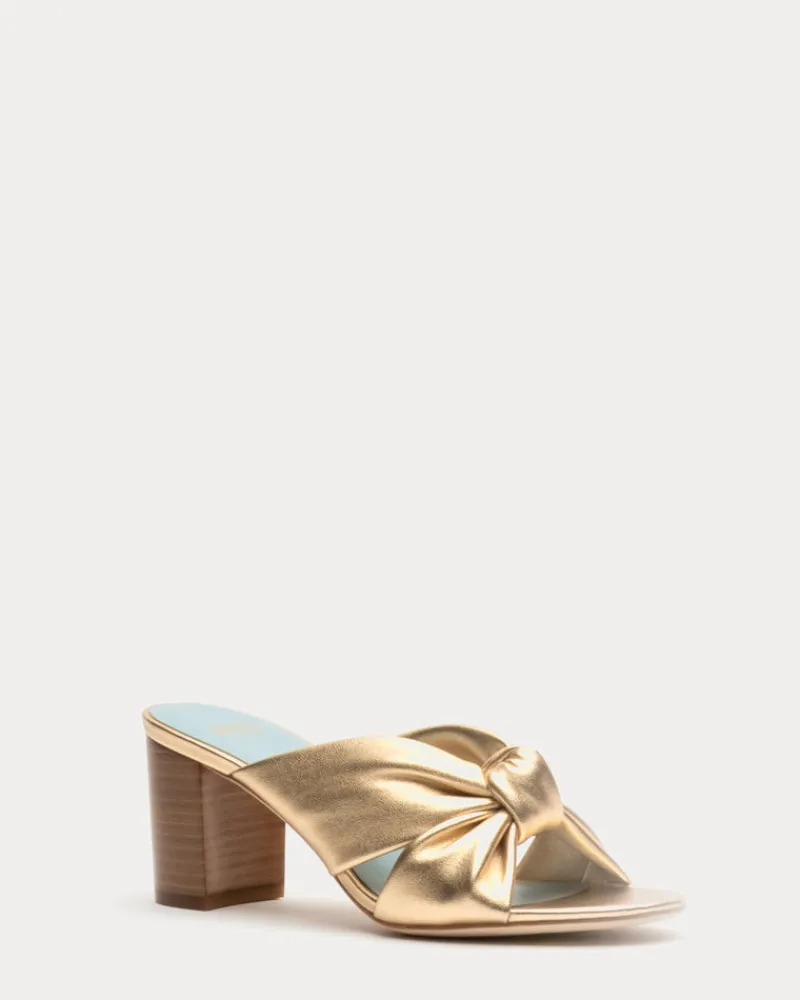 Frances Valentine Mollie Slide Heel> Heels | Sandals