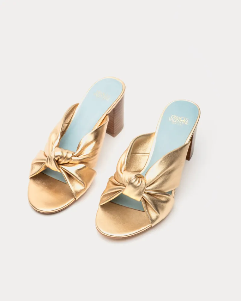 Frances Valentine Mollie Slide Heel> Heels | Sandals