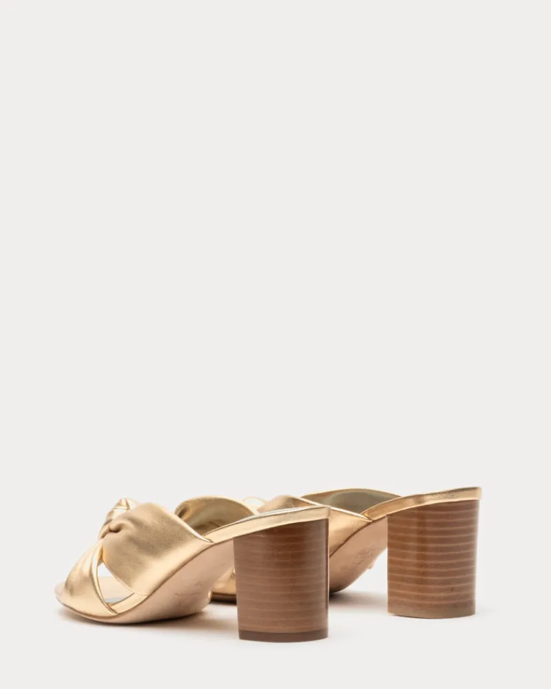 Frances Valentine Mollie Slide Heel> Heels | Sandals