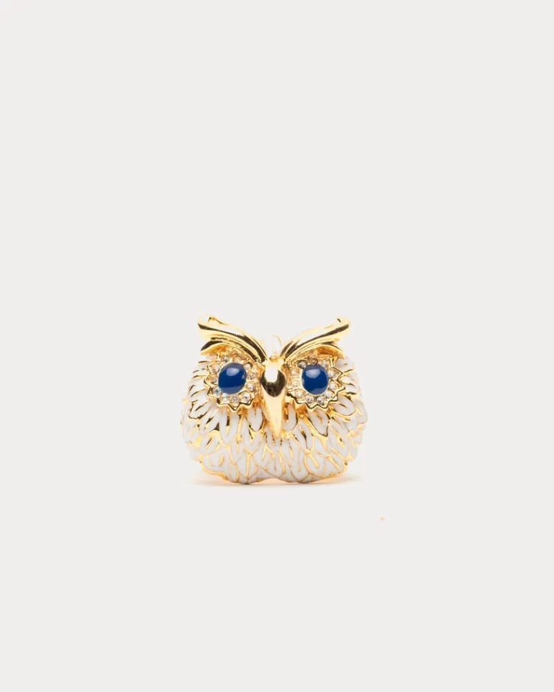 Frances Valentine Owl Ring> Jewelry