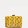 Frances Valentine Paige Wicker Clutch> Evening Bags | Basket Bags