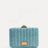 Frances Valentine Paige Wicker Clutch> Evening Bags | Basket Bags