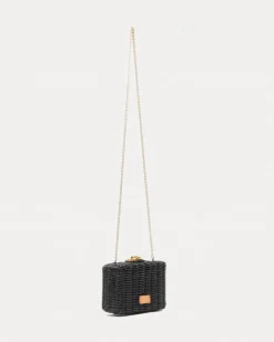 Frances Valentine Paige Wicker Clutch> Evening Bags | Basket Bags