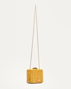 Frances Valentine Paige Wicker Clutch><noscript><img width=