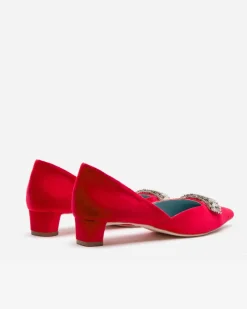 Frances Valentine Paula Mini Block Heel><noscript><img width=