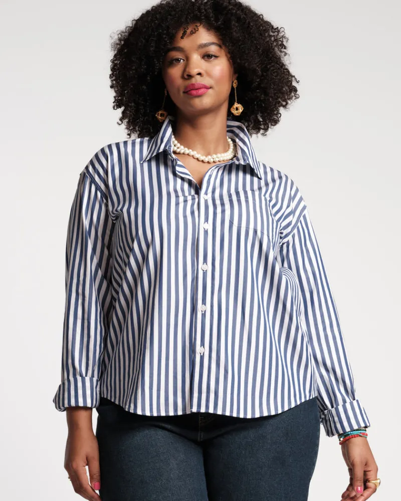 Frances Valentine Perfect Button Down> Tops