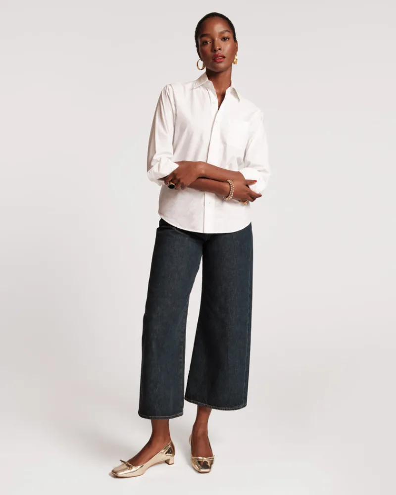 Frances Valentine Perfect Button Down Shirt> Tops