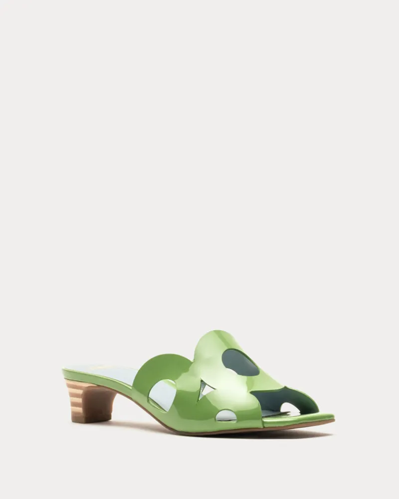 Frances Valentine Randy Slide Heel> Heels | Sandals