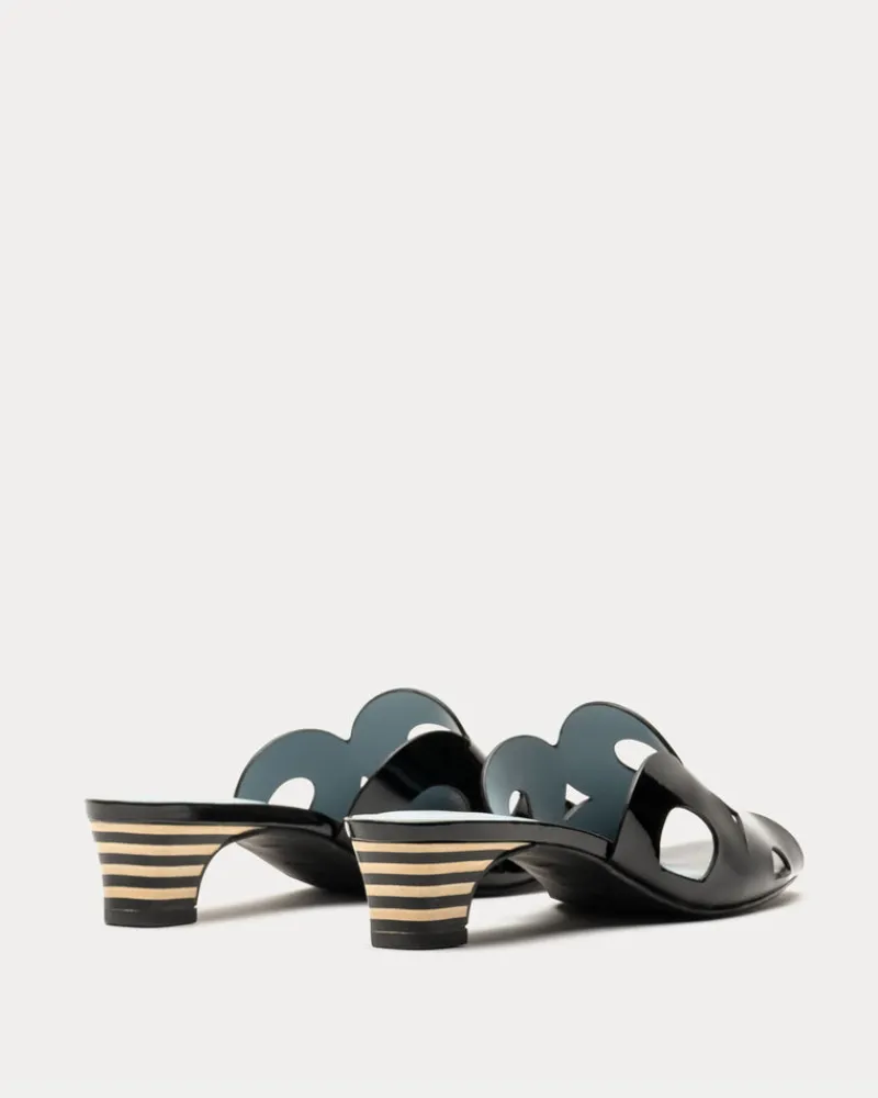 Frances Valentine Randy Slide Heel> Heels | Sandals