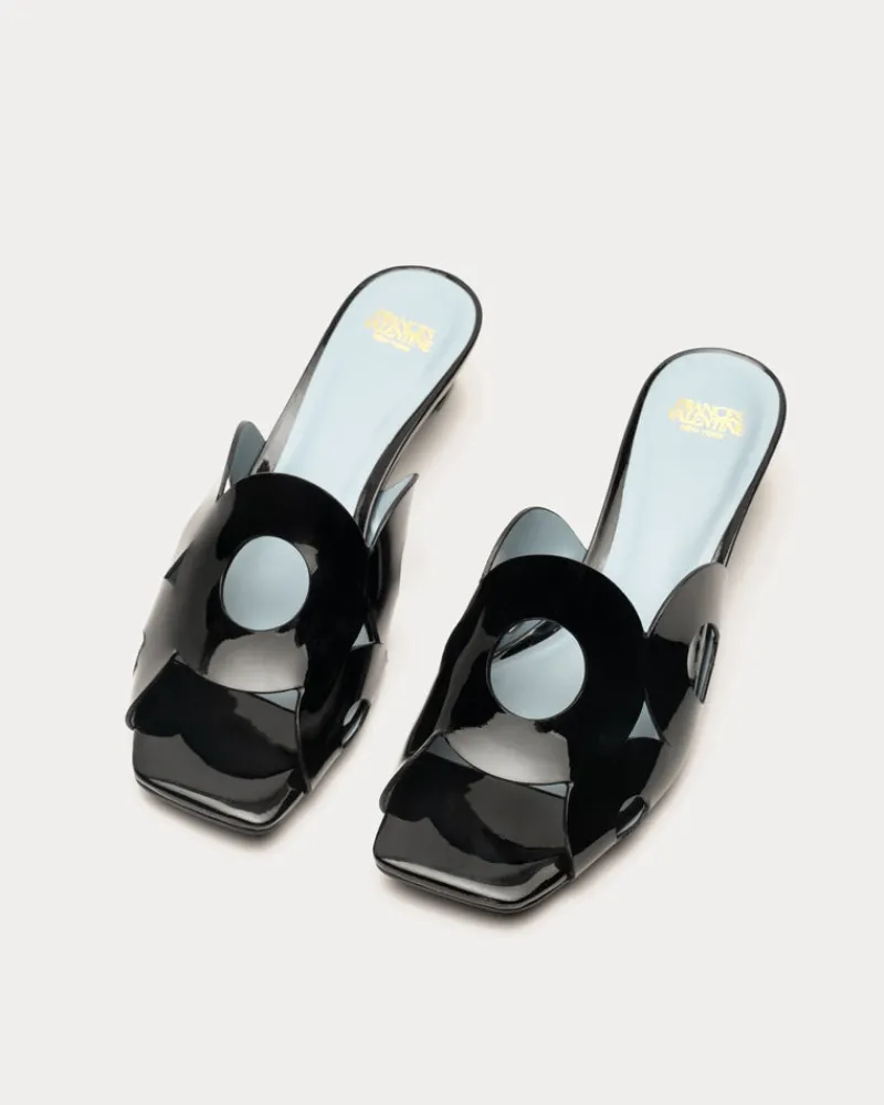 Frances Valentine Randy Slide Heel> Heels | Sandals