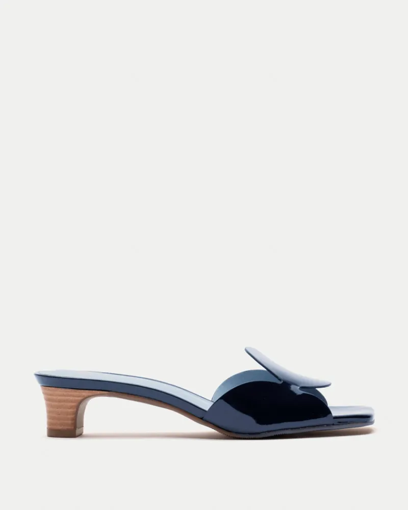 Frances Valentine Sandy Circle Slide> Heels | Sandals