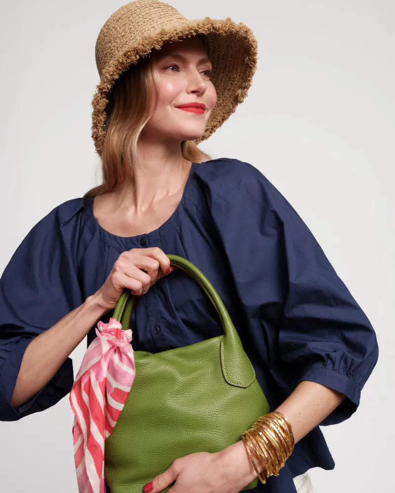 Frances Valentine Scrunchie with Scarf> Hats & Scarves