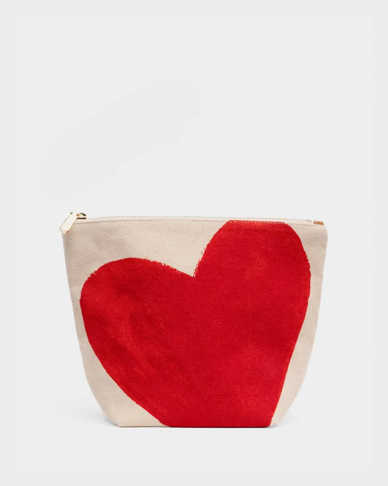 Frances Valentine Tall Heart Cosmetic Bag> Cosmetic Bags