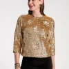 Frances Valentine Taylor Sequin Top> Tops
