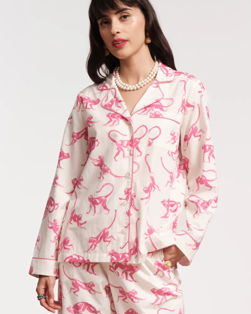 Frances Valentine Teddy Pajama Top> Pajamas