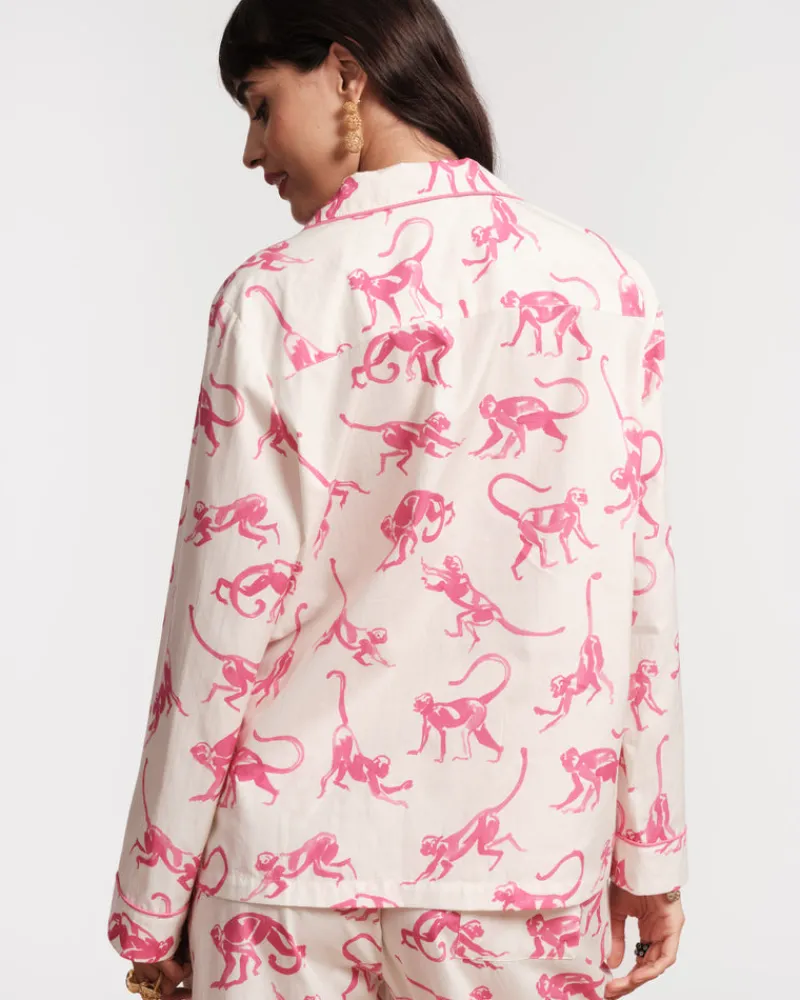 Frances Valentine Teddy Pajama Top> Pajamas